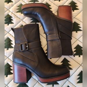 Korks Marci Black Heeled Boots
